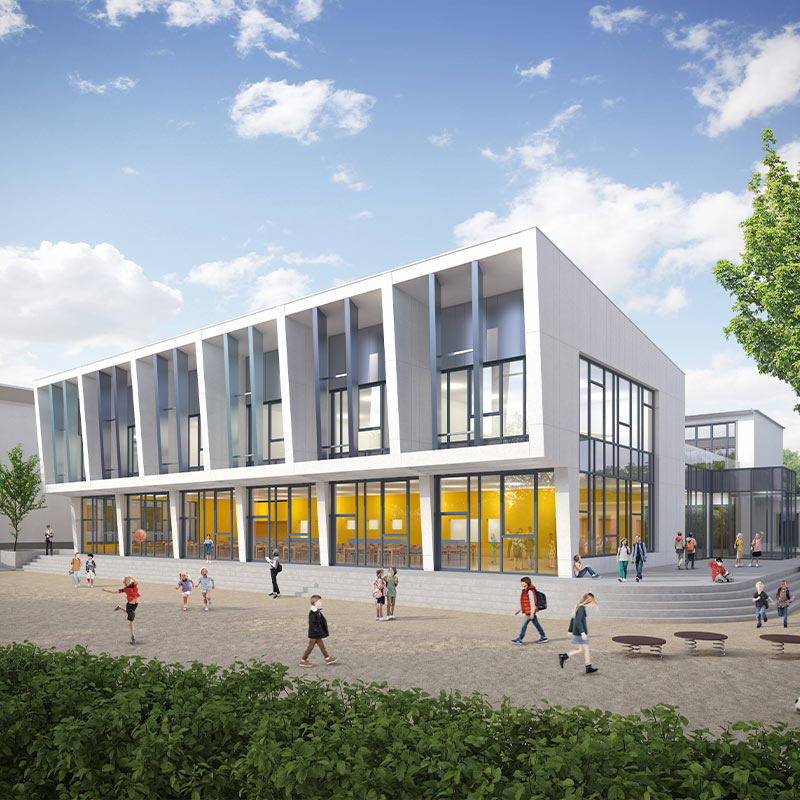 Goetheschule Bremerhaven - Mensaneubau und Schulerweiterung